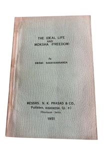 Swami Narayanananda 1951 The Ideal Life Esoteric Eastern Religion Himalayas - Picture 1 of 1