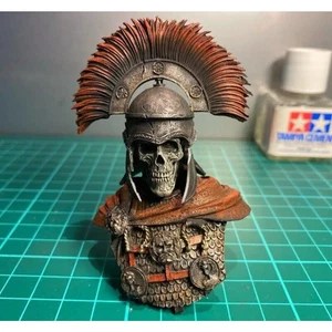 1/9 BUST 100mm Resin Model Kit Centurion Skeleton Last Warrior Unpainted - Picture 1 of 3