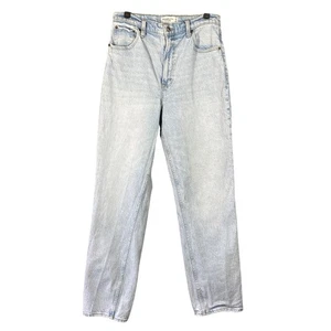 Abercrombie & Fitch Women's The 90s Straight Ultra High Rise Jean Size 29/8R - Picture 1 of 12