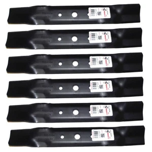 (6) 10634 Mulching Blades Compatible With 48" John Deere GX20250, GY20568 - Picture 1 of 1