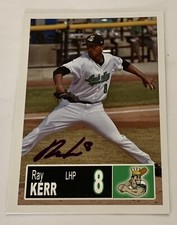 Raymond Kerr SIGNED 2018 Clinton LumberKings Card San Diego Padres RC Auto Ray