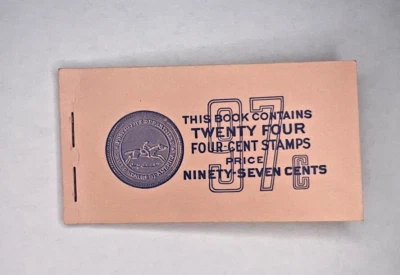 FOUR CENT LINCOLN  STAMPS  BOOK OF 24 Stamps RARE! Mint! - Image 1 of 4