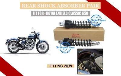 For Royal Enfield Rear "Shocker Shock Absorber Pair For Classic 650" - image 1 of 4