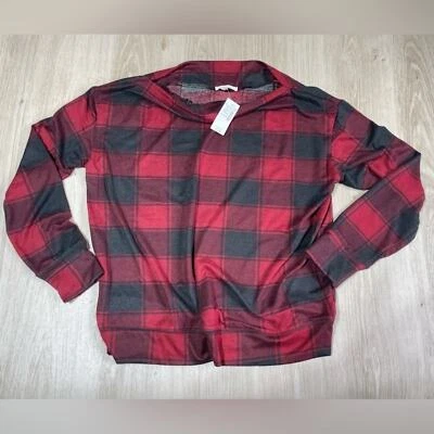 Sudadera polar a cuadros Maurices Lakeside Buffalo para mujer talla mediana manga larga Foto 1 de 4