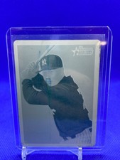 2006 Bowman Heritage Cyan Printing Plate #23 Jose Tabata 1/1 Yankees