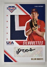 2020 Stars & Stripes USA Auto Jerseys Prime #USJ-DI Dillon Roberts /25