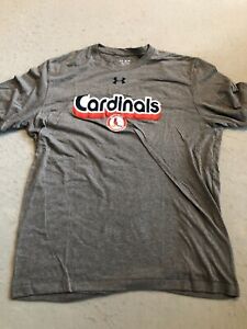 St. Louis Cardinals Shirt Men's Extra Large Under Armour MLB Baseball Cotton Tee