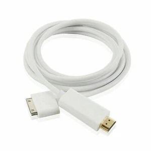 30pin Dock Connector to HDMI HDTV Cable Adapter Converter for iPhone 4S iPad1 23 - Picture 1 of 2