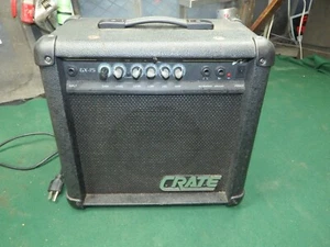 Crate GX-15 30 Watt Amplifier Distortion Guitar Used Black - Picture 1 of 12