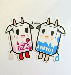 tokidoki sticker - Latte and Strawberry Milk - Picture 1 of 1