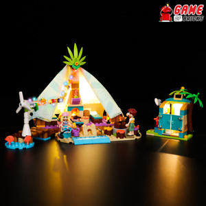 LED Light Kit for Beach Glamping - Compatible with LEGO® 41700 Set