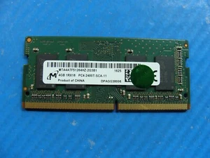 HP 400 G3 Micron 4GB 1Rx16 PC4-2400T Memory RAM SO-DIMM MTA4ATF51264HZ-2G3B1 - Picture 1 of 2