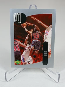 Tarjeta de baloncesto Michael Jordan 1998 Upper Deck MJ pegatina #123 - Imagen 1 de 2