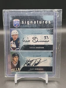 2007-08 Be A Player Signatures Double Enstrom & Niskanen Atlanta & Dallas - Picture 1 of 1