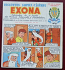 BUVARD - BISCOTTES EXONA - N° 41 - BD - ILLUSTRATEUR J.L. PESCH -