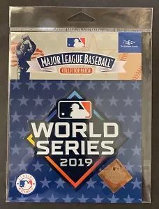 2019 World Series MLB Official Licensed Patch NATIONALS vs ASTROS - Picture 1 of 1