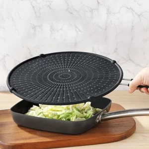 Pantalla de silicona resistente al calor para freír pared drenaje vegetal - Imagen 1 de 12
