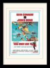 James Bond - You Only Live Twice - Official 30 x 40cm Framed Mounted Print