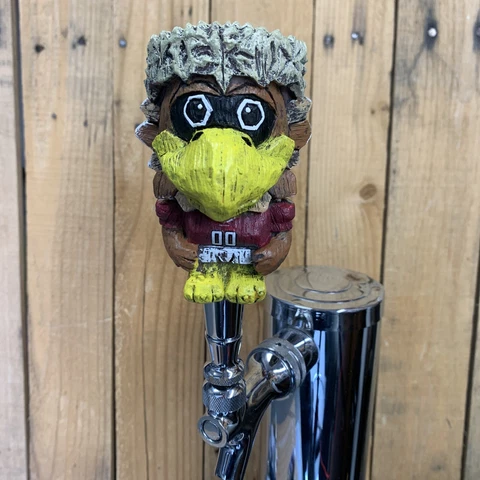 Atlanta Falcons Tap Handle For Beer Keg Freddie Falcon Mascot NFL FOOTBALL Cover