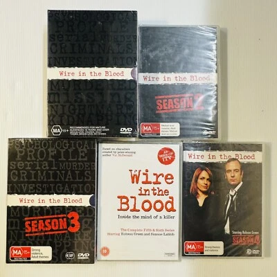 Wire in the Blood Season 1-6 Boxsets Complete Series PAL Region 4 Free Postage - Image 1 of 4