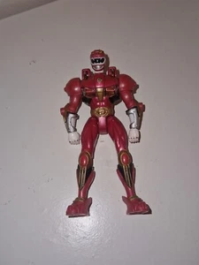 Power Rangers Wild Force Deluxe Red Savage Ranger Figure 5.5” 2001 - Picture 1 of 7