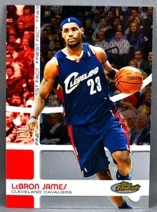 2005-06 Topps Finest Lebron James Finest Dact #839/1899 FF23 CLEVELAND CAVALIERS - Imagen 1 de 2