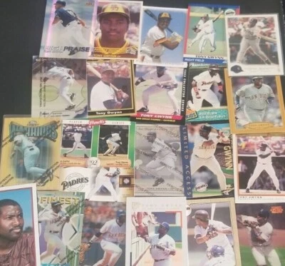 TONY GWYNN HUGE YOU U PICK 100,S OF  CARDS HARD TO FIND INSERTS  .99 SHIPPING - Image 1 of 2