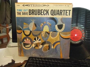 DAVE BRUBECK QUARTET TIME OUT LP ON 6 EYE COLUMBIA RECORDS STEREO VG+ - Picture 1 of 2