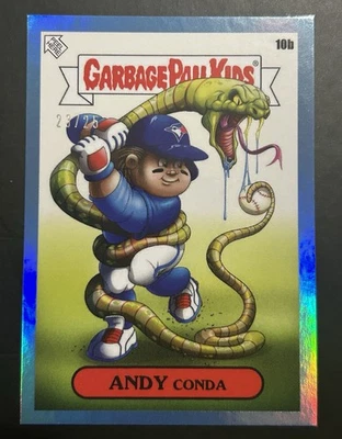 2022 Topps MLB x GPK ANDY CONDA Bo BiChEtTe BLUE COLOR MATCH RAINBOW FOIL /25 🌈 - Image 1 of 4