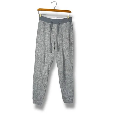 Pantalones de chándal Lululemon para hombre S gris a la facilidad texturizados doble tejido gimnasio correr LM5642S Foto 1 de 4