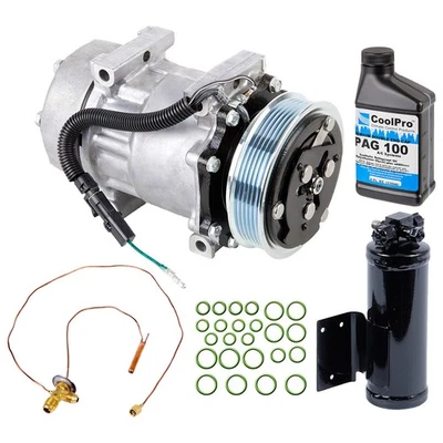 For Jeep Wrangler 1994 1995 OEM AC Compressor w/ A/C Repair Kit TCP - Image 1 of 4