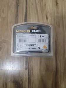 Behringer MicroHD HD400 Ultra-Compact 2-Channel Hum Destroyer NEW - Picture 1 of 2