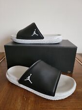 Air Jordan Play Slides Black Photon Dust  DC9835-003  Men's Size 9