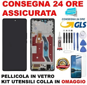 DISPLAY FRAME TOUCH PARI ORIGINALE SERVICE HONOR MAGIC 5 LITE 5G RMO-NX1 NERO - Imagen 1 de 2