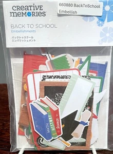 Creative Memories Back to School Embellishments. NiP - Picture 1 of 2