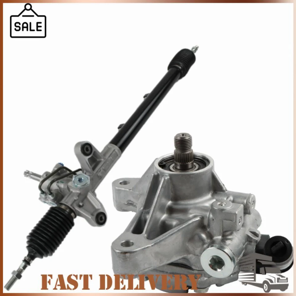 Conjunto completo de cremallera y piñón de bomba de dirección asistida para Acura TSX 2006-2008 Foto 1 de 4