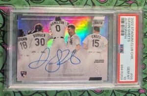 Gavin Sheets RC AUTO PSA 10 💎 GEM MINT 2022 Topps Stadium Club Chrome SCCBA-GS - Picture 1 of 2