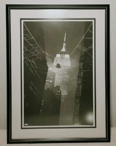 Galleria collo di bottiglia Marko Manev Spider-Man #68/200 opaca e incorniciata. Serie Noir - Foto 1 di 6