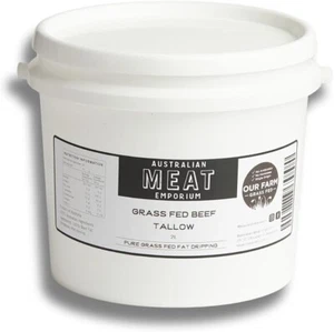 Grass Fed Beef Tallow 2L FREE AU SHIPPING - Picture 1 of 6