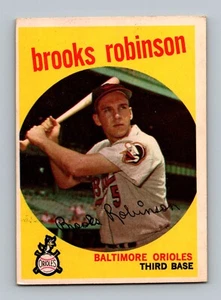 1959 Topps #439 Brooks Robinson VGEX-EX Baltimore Orioles HOF Baseball Card - Picture 1 of 2