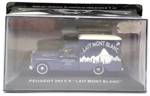Altaya 1/43 Scale LMB02 - Peugeot 203 C 8 Lait Mont Blanc - Blue/White - Picture 1 of 5