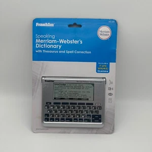 NIB Franklin Speaking Merriam Webster's Dictionary SSD-256 - Picture 1 of 2