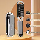 Portable Folding Hair Brush With Mirror Compact Pocket Size Massage Comb  XK