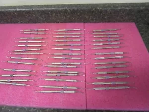 Qty (42) G Hartzell Dental Hygiene Instruments Tools Assorted Lot as Pictured - Picture 1 of 4