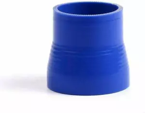 3Ply ID 2.5" To 2'' Inch Straight Reducer 76mm Silicon Hose Coupler Pipe BLUE - Picture 1 of 3