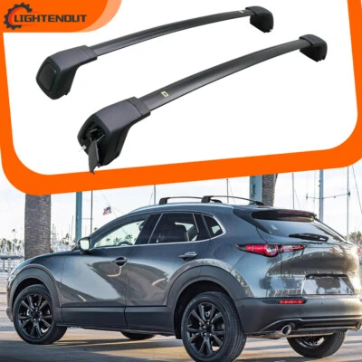 Barra transversal portaequipajes de techo 2P para Mazda CX30 CX-30 2020-2025 portaequipajes bloqueable  Foto 1 de 4