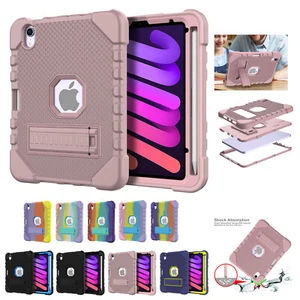 Para iPad mini 2021 (6.ª generación) 8,3" Goma Antigolpes Soporte Armadura Estuche Cubierta - Imagen 1 de 63