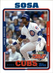 2005 Topps Opening Day Baseball Card #10 Sammy Sosa