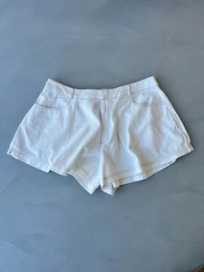 Anthropologie Rocky Twill Baumwollshorts. Creme/Weiß. XL. - Bild 1 von 6
