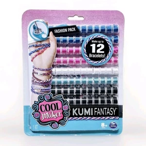 Cool Maker Kumi Kreator Jewels Fashion Pack Makes Up to 12 Bracelets Refills - Picture 1 of 3